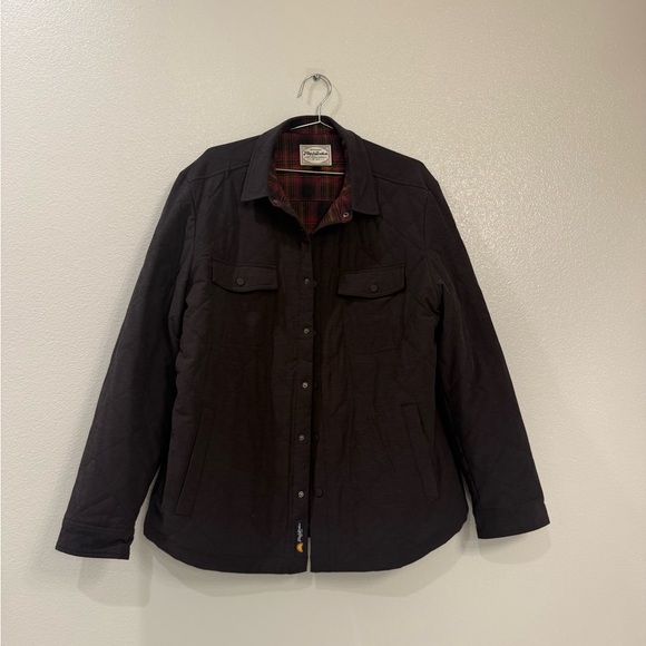 Flag & Anthem Black Quilted Jacket - Picture 9 of 9